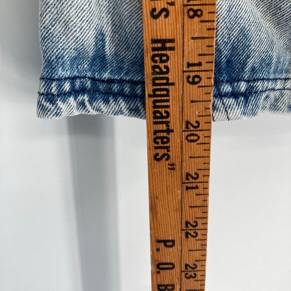 Vintage 90s Body Gear Toddler 4T Acid Wash Shortalls Overalls Hip Hop - Picture 5 of 7